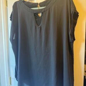 Elegant Black Women's Top